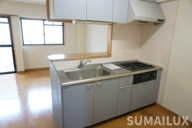 熊本市中央区新屋敷２丁目の賃貸マンションのキッチン