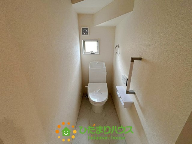 南羽生駅Ⅱ　新築一戸建て　01　リーブルファインのトイレ