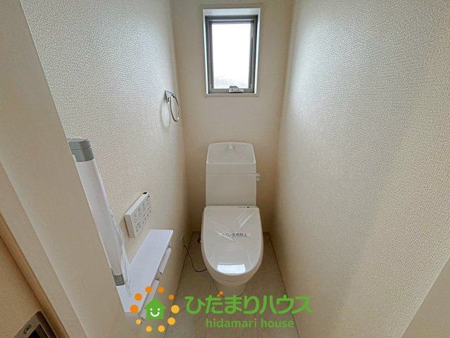 南羽生駅Ⅱ　新築一戸建て　01　リーブルファインのトイレ