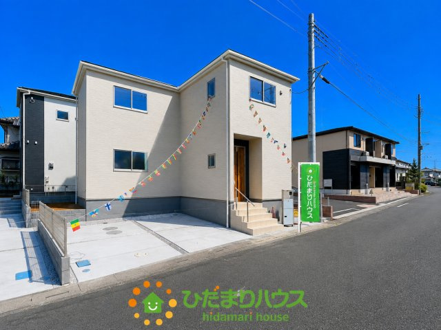 南羽生駅Ⅱ　新築一戸建て　01　リーブルファインの前面道路含む現地写真|2026/8/31　撮影