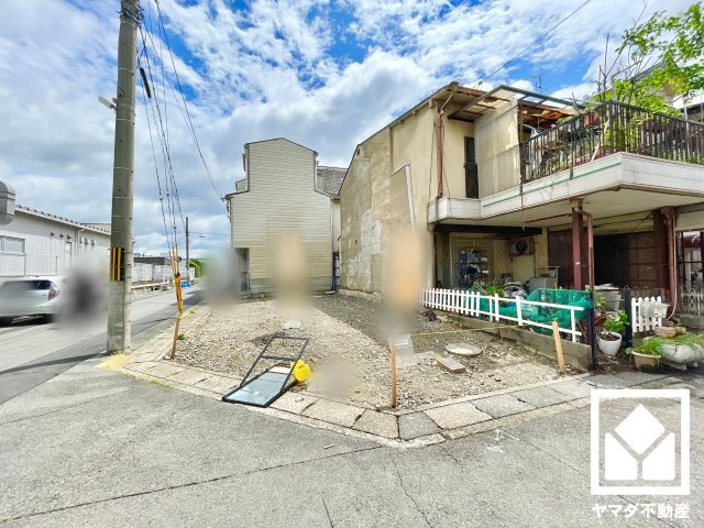 伏見区羽束師志水町の前面道路含む現地写真