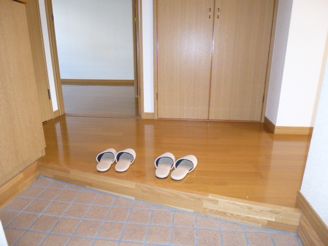 サンテメゾンの玄関