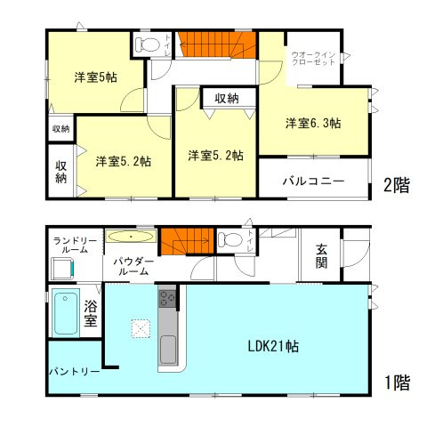【区画図】 | リーブルガーデン.S前橋市第1亀里町ー①