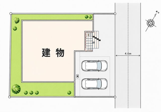 【区画図】 | 牛久市田宮二丁目　中古戸建 | ☆お部屋全部見せます！ひだまりハウスHPにて動画公開中☆