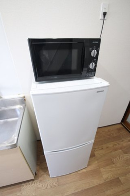 【設備】 | 草尾テラスハウス | 冷蔵庫・電子レンジ（撤去可）