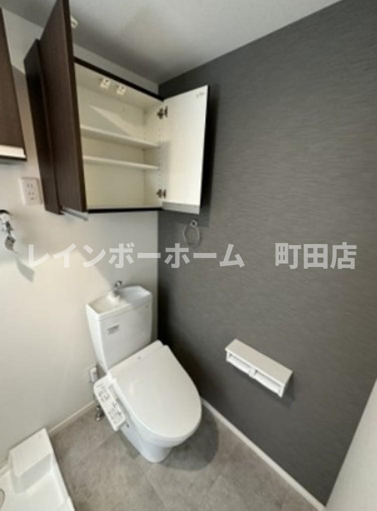ベイルーム本厚木クレスト※初期費用分割後払いサービス利用可能物件のトイレ|同施工会社参考写真