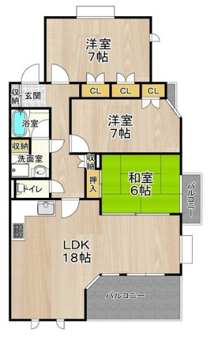【間取り】 | CITY SPIRE夕陽ヶ丘