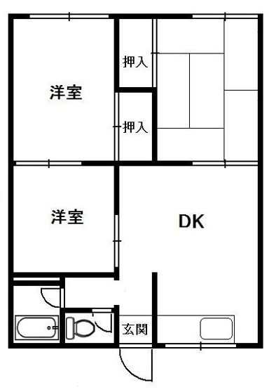 【間取り】 | 志田ハイツ