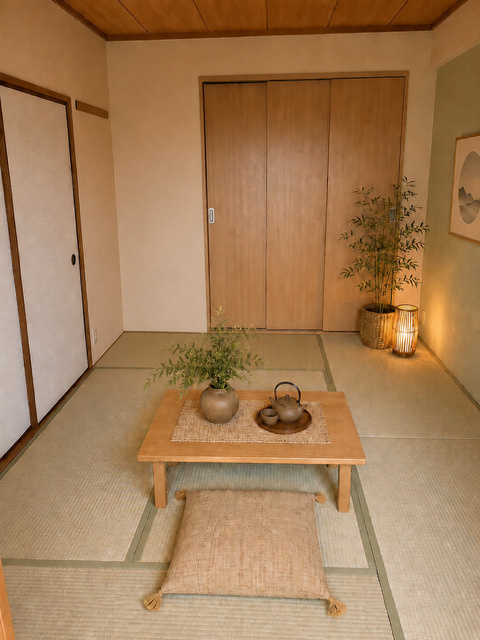 シャルマンコーポ伊丹２号棟の和室|（イメージ写真）い草の香りが落ち着く素敵な和室です