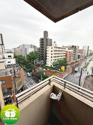 フォレストコート木場のバルコニー