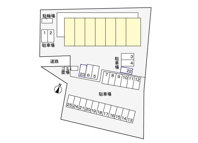 ベイビューの区画図