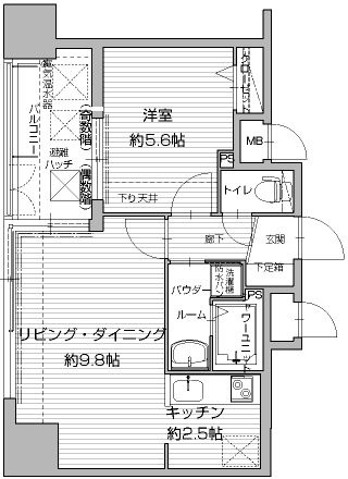 アクタス渡辺通パークシティ