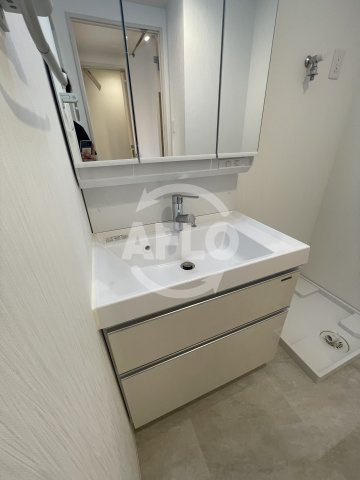 プレジオ阿波座の独立洗面台|プレジオ阿波座　独立洗面台