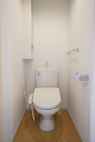 ヒル・コンセールＢのトイレ|トイレもきれいです