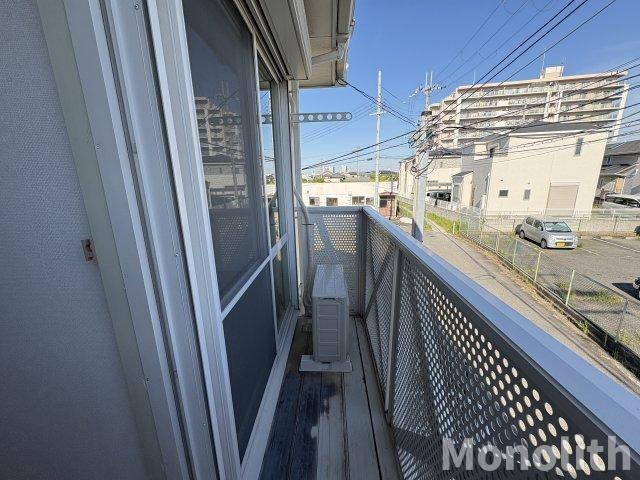 サンベルテ福田のバルコニー