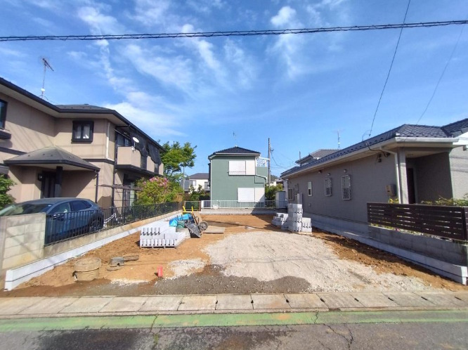 敷地面積47坪　売地　川越市石原町二丁目6期の外観|更地　敷地面積47坪超え！整形地！上下水道引込有！徒歩圏内の買い物施設充実♪日当たり良好♪