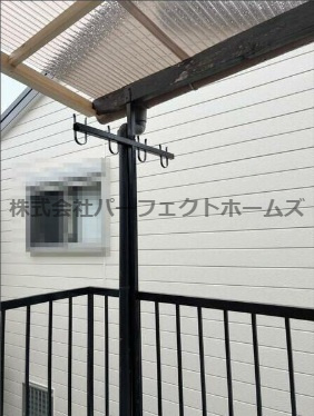 藤が尾4丁目テラスハウスの展望|広々としたバルコニーです