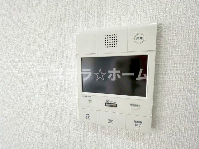 グランドール緑地公園の防犯設備|インターホンです