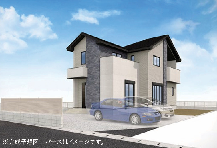 常陸太田市西三町1期　新築戸建　1号棟