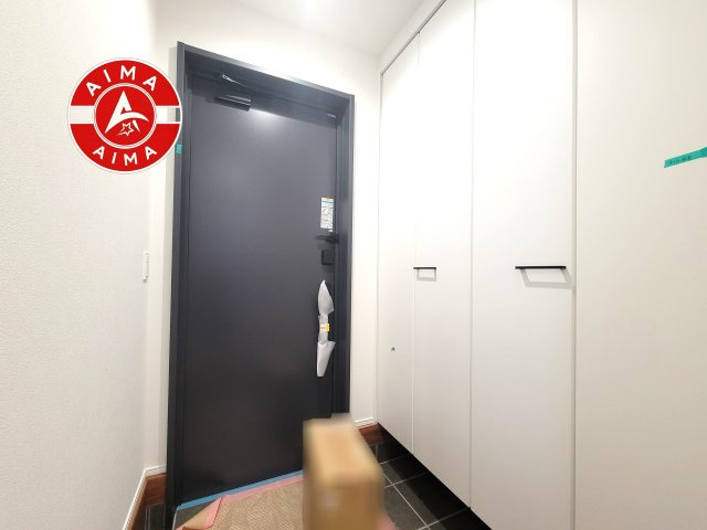 福岡市東区和白丘2丁目第1-2棟（1号棟）の防犯設備|二重ロックでしっかり防犯対策ができます。