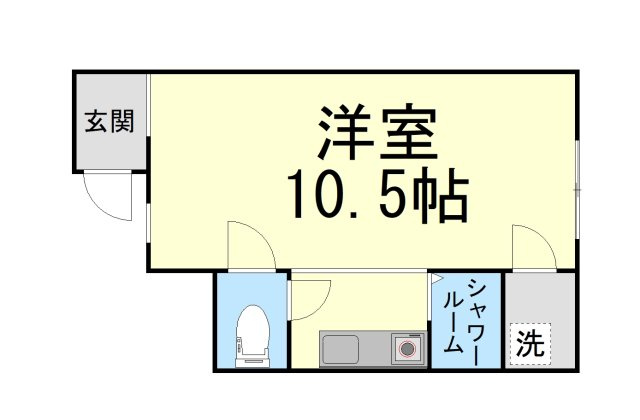 マンションハヤの間取り