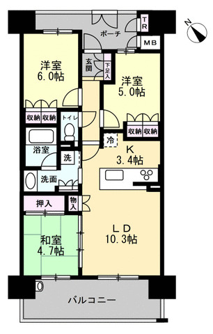 【間取り】 | 和泉府中レジデンスタワー