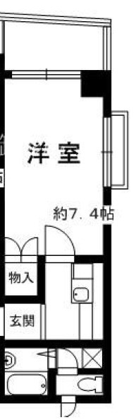 ブランドール御影の間取り