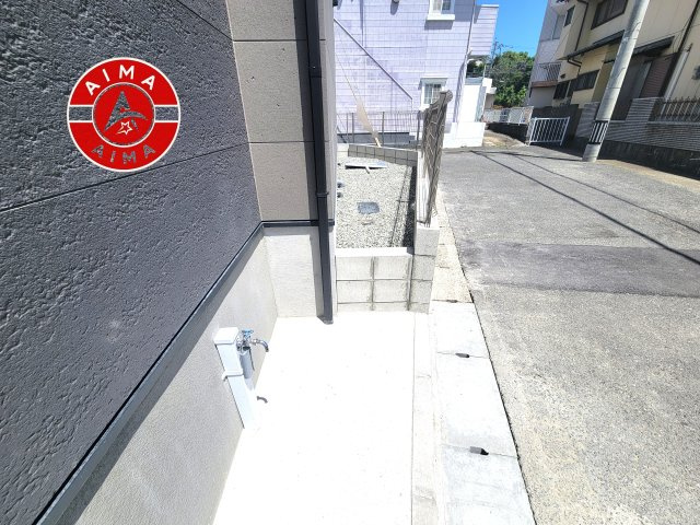 福岡市東区和白丘2丁目第1-2棟（2号棟）の庭|お庭で自由な時間を過ごせます。