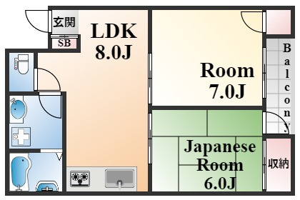 ハイツ井上の間取り