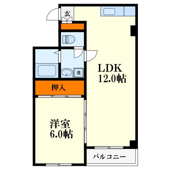 【間取り】 | コラール小松