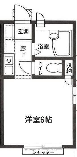 ドエル・ウッズの間取り|間取りです。