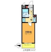 反転タイプの間取です