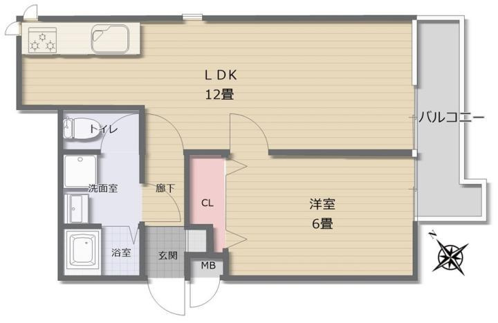 三井マンションの間取り