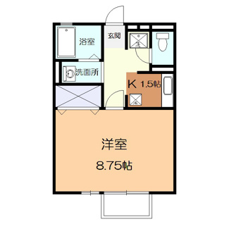 【間取り】 | サンハイツⅢ