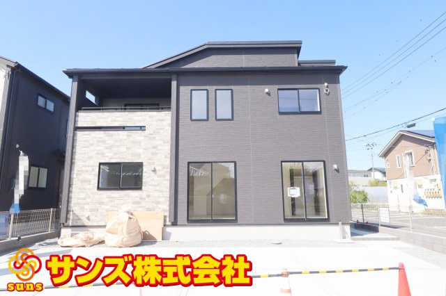 郡山市久留米2丁目　　　　１号棟　　　桜小学校、郡山第３中学区の外観|南側から見た外観