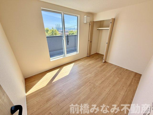 【新築】佐波郡玉村町五料24-1期　１号棟(全２棟)　リナージュ　新築建売分譲の洋室|個人の部屋や寝室として使える洋室です