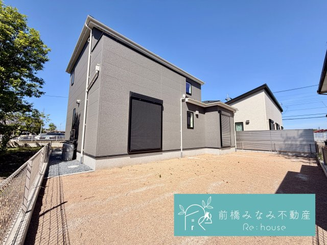 【新築】佐波郡玉村町五料24-1期　１号棟(全２棟)　リナージュ　新築建売分譲の外観|物件の外観です
