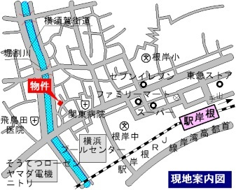 クラーロ　サンジュ１の地図|案内図