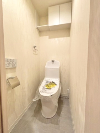 GSハイム第二金町のトイレ|ホテルライクな空間演出で、毎日気持ちよく使えるトイレです。
