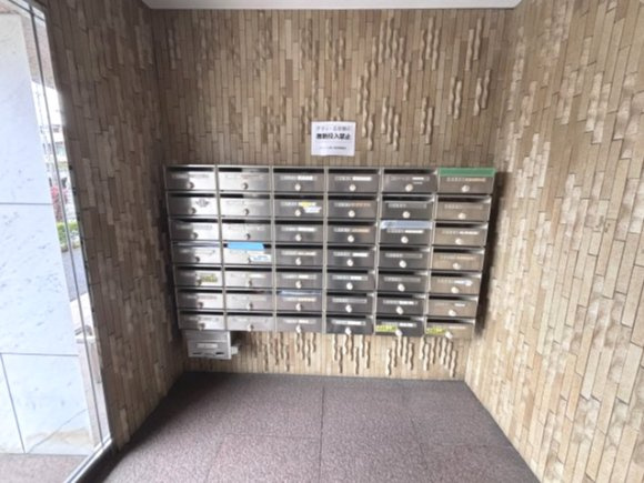GSハイム第二金町のその他共用部分|すっきりと整えられた集合ポスト。毎日の郵便物をスマートに受け取れます。
