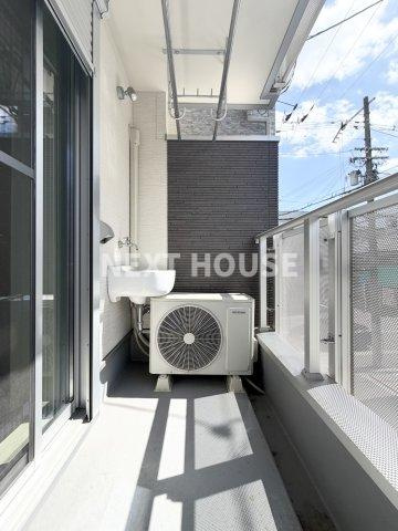 南津守6丁目戸建のバルコニー