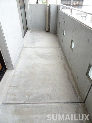 上益城郡御船町大字木倉の賃貸マンションのバルコニー