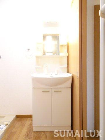 上益城郡御船町大字木倉の賃貸マンションの独立洗面台