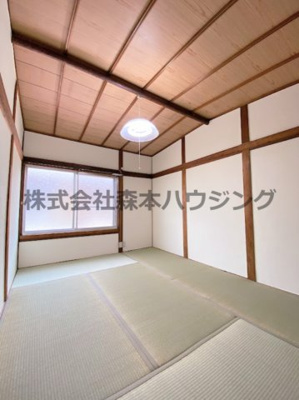 【和室】 | 　大東市北条2丁目テラスハウス | きれいな和室です