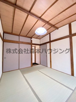 【和室】 | 　大東市北条2丁目テラスハウス | 和室があると、家にあたたかい雰囲気が生まれます