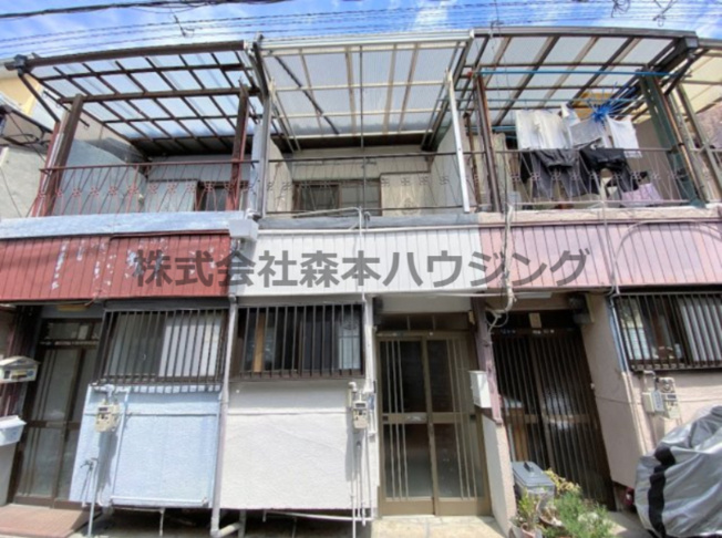 【外観】 | 　大東市北条2丁目テラスハウス | 外観は落ち着いています