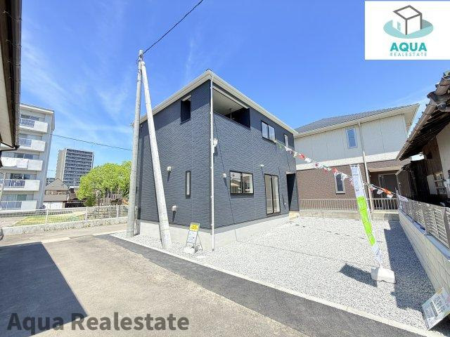 高松市三条町の新築一戸建の前面道路含む現地写真|前面道路含む現地写真です