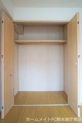 熊本市南区田迎５丁目の賃貸マンションの収納