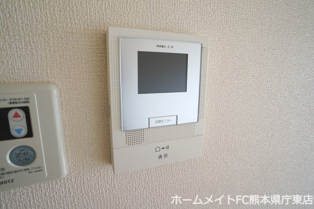 熊本市南区田迎５丁目の賃貸マンションのセキュリティ