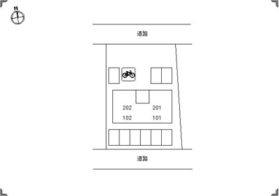 【区画図】 | ファミール南昭和